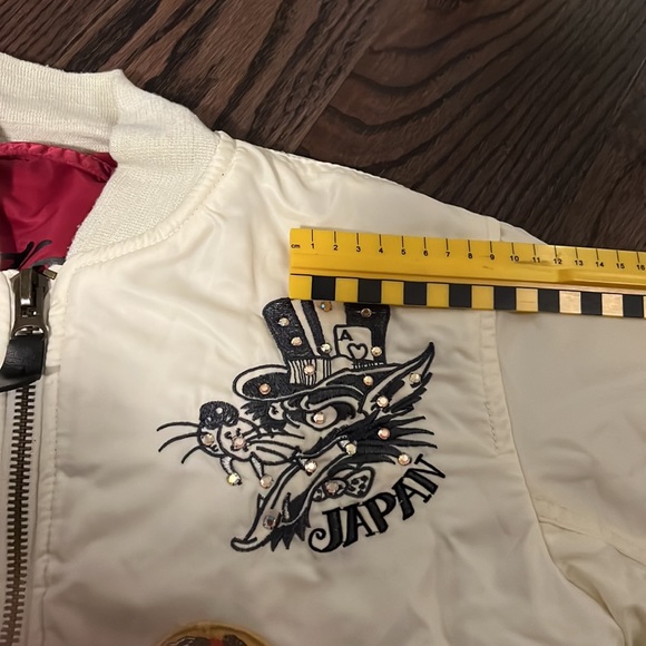 Ed hardy bomber jacket sz XS - Picture 10 of 16